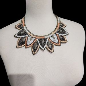 Beaded Art Deco Necklace